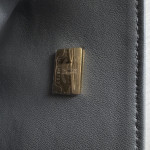 頂级 c香小香 cf经典款 2.55中号25cm 鱼子酱纹牛皮单肩手提斜挎包里外真皮 （淡金扣）