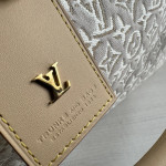 Lv embroidery canvas aged leather color-block speedy sp30 short shoulder strap woven handle sp messenger bag handbag shoulder bag 30*21