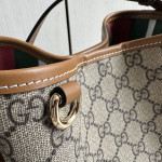 guc G classic floral leather patchwork emblem bucket bag handbag messenger bag 20*18