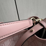 guc G classic floral leather patchwork emblem bucket bag handbag messenger bag 20*18