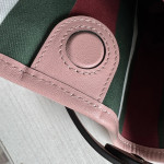 guc G classic floral leather patchwork emblem bucket bag handbag messenger bag 20*18