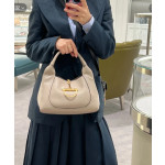guc G荔枝纹 全皮大D扣马鞍扣 softbit真皮 单肩包 腋下包 女包 小号27*21图大号46*26