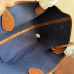 Gucci first-layer cowhide denim patchwork old flower tote shopping bag, mother-daughter bag, shoulder bag, bottom length 30*28