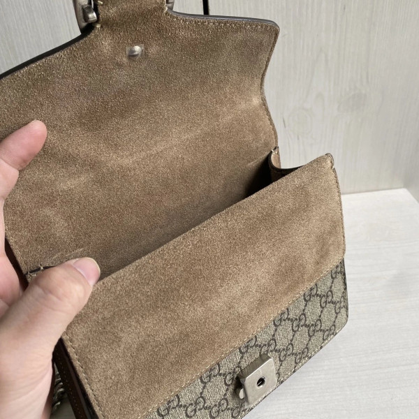 Gucci Dionysus bag mini small tiger head matte leather vintage chain messenger bag 20*15