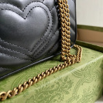 Gucci marmont 超级mini nano GG 16·5cm 真皮进口牛皮斜挎单肩包小包手机包