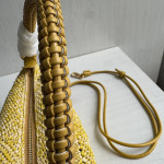 Top-level loew raffia woven bag with stitched leather, woven handle bag, cala lunch box bag, hobo bag, genuine leather women's bag, messenger bag, 26*13