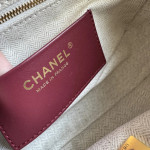 Top-grade Chanel 26a diamond-pattern frosted cowhide suede camera bag, chain messenger bag, crossbody bag, women's bag, 25*13