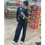 Top-grade LV classic vintage color-changing cowhide new style bumbag waist bag chest bag shoulder bag underarm bag 38*16