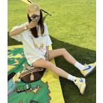 Top-grade LV classic vintage color-changing cowhide new style bumbag waist bag chest bag shoulder bag underarm bag 38*16