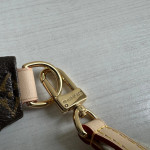 Top-grade LV classic vintage color-changing cowhide new style bumbag waist bag chest bag shoulder bag underarm bag 38*16