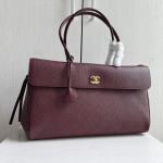Top-tier Chanel 26a medium-sized bag, featuring a long handle and a bowling bag style with a full-leather genuine leather women's shoulder bag, size 38*23