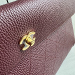 Top-tier Chanel 26a medium-sized bag, featuring a long handle and a bowling bag style with a full-leather genuine leather women's shoulder bag, size 38*23