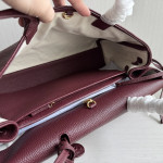 Top-tier Chanel 26a medium-sized bag, featuring a long handle and a bowling bag style with a full-leather genuine leather women's shoulder bag, size 38*23