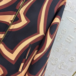 Pucci vintage geometric contrast-color cloak jacket SML