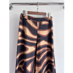 Pucci's silk wide-leg pants feature the Labirinto print and are made of 100% heavyweight silk twill. Size options include: 36, 38, 40, and 42