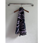 Pucci silk halter top with print, made of 100% silk twill, featuring a signature geometric swirl print all over. It has a halter neckline, a backless design with lace-up details, and each printed piece is unique.