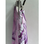Pucci silk wide-leg pants, heavyweight 19mm twill silk, adorned with Stella marble pattern random print, side zipper closure. Size: S M L XL