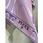 Pucci silk cloak top, made of 18-mu twill silk fabric (without closure), is a pullover with vortex psychedelic pattern printed on the front and back. Size: one size fits all