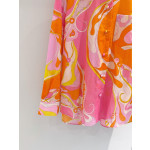 Pucci loose shirt ✨ crafted from 100% lightweight cotton, featuring an Orchidee colorful print, front buttons, and a chest pocket. Sizes: 36, 38, 40, 42