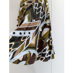 Pucci Vivara short robe dress ✨ is made of 100% silk crepe fabric, featuring Vivara positioning cutting and full-body print design. Size: one size fits all