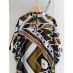 Pucci silk robe-style dress✨Selected 100% heavyweight twill silk sizes: 36, 38, 40, 42