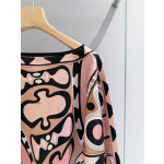 Pucci Soleil printed cape blouse✨100% heavyweight twill silk fabric Size: one size fits all