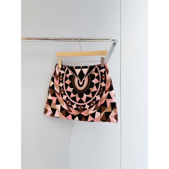 Pucci Manuba floral-print skirt✨100% silk twill, a bold skirt Size: 36 38 40 42