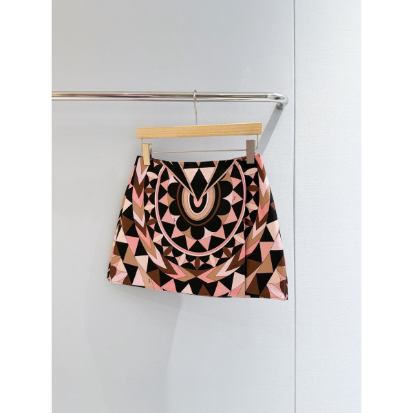 Pucci Manuba floral-print skirt✨100% silk twill, a bold skirt Size: 36 38 40 42