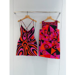 Pucci Occhi dress✨100% heavyweight twill silk, colorful Occhi positioning cut print pattern sizes: 36 38 40 42