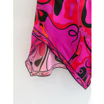 Pucci irregular skirt ✨ This scarf-style skirt features asymmetric lines and smooth 100% heavyweight twill silk fabric. Size options: 36, 38, 40, 42