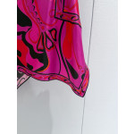 Pucci irregular skirt ✨ This scarf-style skirt features asymmetric lines and smooth 100% heavyweight twill silk fabric. Size options: 36, 38, 40, 42