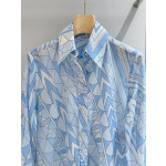 PucciManuba cotton shirt ✨ is made of lightweight 100% high-count cotton fabric, providing a comfortable and natural feel. It accurately interprets the Manuba print. Size: S M L XL