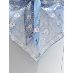 Pucci silk twill scarf, 100% silk twill, can be worn as a scarf or a camisole, featuring the iconic "Occhi" print throughout, and comes with exquisite lace-up details. Size: one size fits all