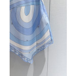 Pucci irregular skirt ✨ This scarf-style skirt features asymmetric lines and smooth 100% heavyweight twill silk fabric. Size options: 36, 38, 40, 42