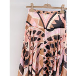 Pucci Vivara‑print Midi Skirt ✨ Crafted from lightweight 100% high‑count cotton fabric, this is a simple and airy skirt.  Sizes: S, M, L, XL