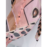 Pucci Vivara Placement‑Print Shirt ✨ Made of lightweight 100% high‑count cotton fabric.  Sizes: S, M, L, XL