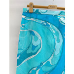 Pucci Tie‑Wrap Cover‑Up ✨ Crafted from 100% cotton. Orchidee beach cover‑up wrap skirt with side ties.  Sizes: 36, 38, 40, 42