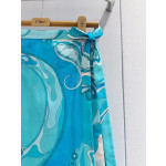 Pucci Tie‑Wrap Cover‑Up ✨ Crafted from 100% cotton. Orchidee beach cover‑up wrap skirt with side ties.  Sizes: 36, 38, 40, 42