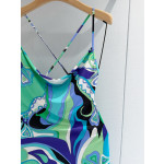Pucci Draped Slip Dress ✨ From the Passepartout collection.  Sizes: 36, 38, 40, 42