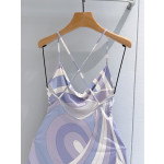 Pucci Draped Slip Dress ✨ From the Passepartout collection.  Sizes: 36, 38, 40, 42