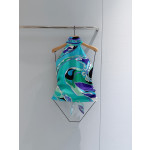 Pucci Orchidee‑Print Top ✨ 100% silk twill. All‑over signature Orchidee geometric swirl print. Halter neck with open‑back tie detail. Each printed piece is unique.  Size: One‑size‑fits‑all