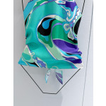 Pucci Orchidee‑Print Top ✨ 100% silk twill. All‑over signature Orchidee geometric swirl print. Halter neck with open‑back tie detail. Each printed piece is unique.  Size: One‑size‑fits‑all