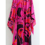Pucci Caftan‑Style Dress ✨ Long soft sleeves amplify fluid movement, while the V‑neck elongates the silhouette with understated elegance.  Sizes: S, M, L, XL