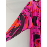 Pucci Caftan‑Style Dress ✨ Long soft sleeves amplify fluid movement, while the V‑neck elongates the silhouette with understated elegance.  Sizes: S, M, L, XL