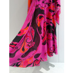 Pucci Caftan‑Style Dress ✨ Long soft sleeves amplify fluid movement, while the V‑neck elongates the silhouette with understated elegance.  Sizes: S, M, L, XL