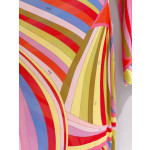 Pucci Sheer Tulle Dress ✨ All‑over print showcasing the archival "Marmo" swirl motif. Tulle cover‑up maxi dress crafted from mesh fabric, tailored fit with ample stretch.  Sizes: 36, 38, 40, 42