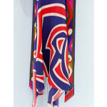 Pucci Labirinto Halter Top ✨ 100% silk twill with signature psychedelic swirl print. Halter tie design, adjustable hem and open‑back construction.  Size: One‑size‑fits‑all