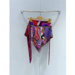 Pucci Silk‑Twill Headscarf ✨ 100% silk twill. Versatile for use as a headscarf or bandeau top. All‑over signature geometric swirl print.  Size: One‑size‑fits‑all