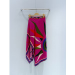 Pucci Green Midi Skirt ✨ 100% silk twill. All‑over signature geometric swirl "Marmo" print, featuring an asymmetrical hem.  Sizes: 36, 38, 40, 42