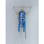 Pucci Blue Halter Top ✨ 100% silk twill with all‑over signature geometric swirl print. Halter‑neck open‑back tie design. Each piece features placement‑specific printing.  Size: One‑size‑fits‑all